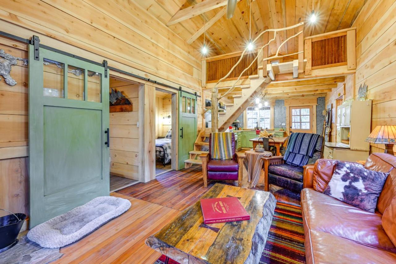 Enchanting Creekside Cabin Near Kings Canyon Park! Badger Ngoại thất bức ảnh